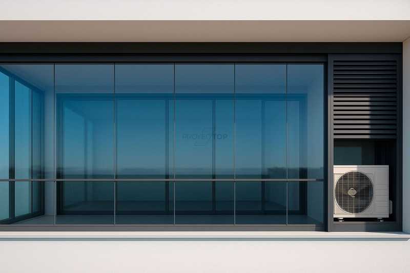 Cerramientos de terraza adaptados para aire acondicionado: normativa y soluciones