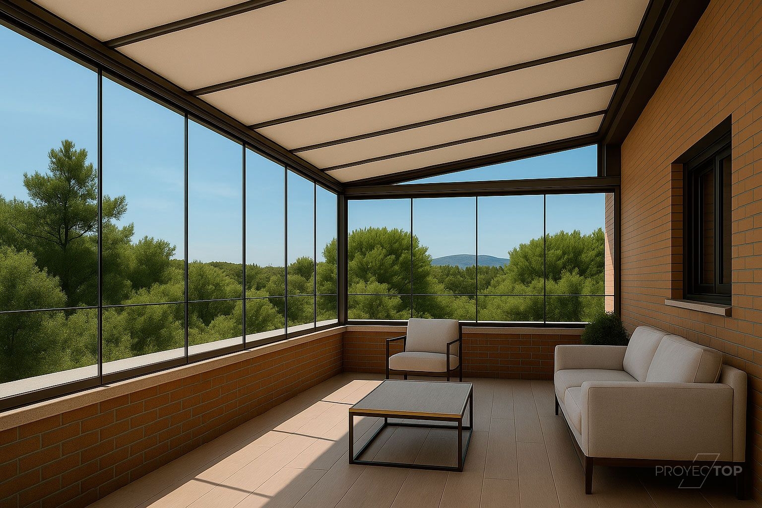 Imagen de Referencia de Instalación de cerramiento para terraza en Aravaca